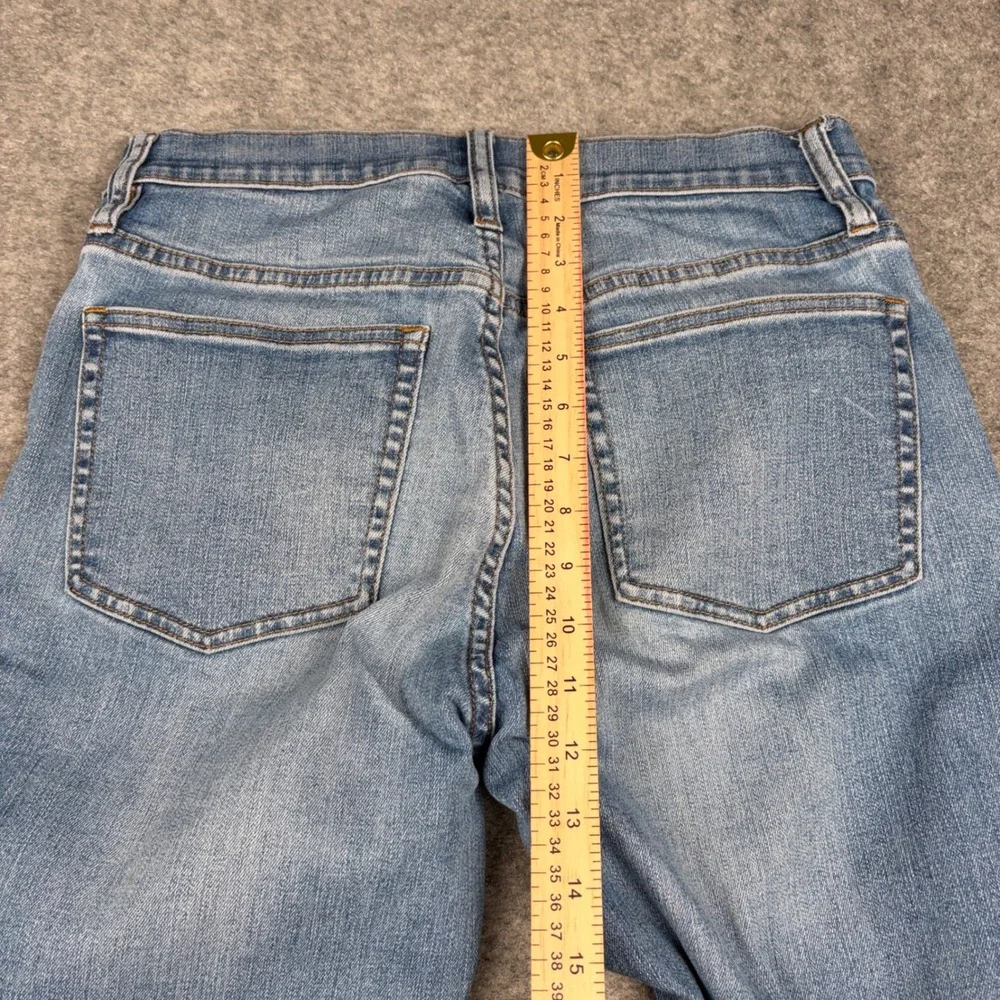 J Crew Vintage Slim Straight Jeans Womens 29 Light Wash Denim Classic Casual